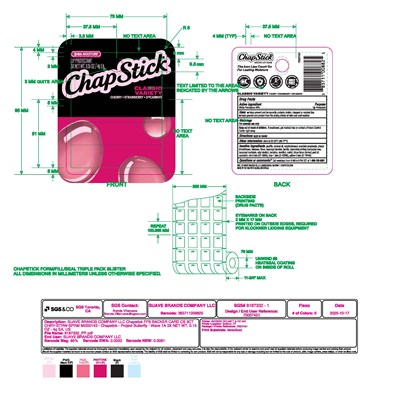 Blister Card 3ct Chry-strw-sprm (70007451 Ffs Backer Card Cs 3ct Chry Strw Sprm Pp Upc383711008825)